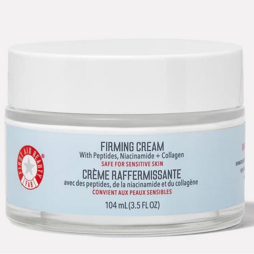 New First Aid Beauty Firming Cream Moisturizer - Jumbo size 3.5 fl oz.